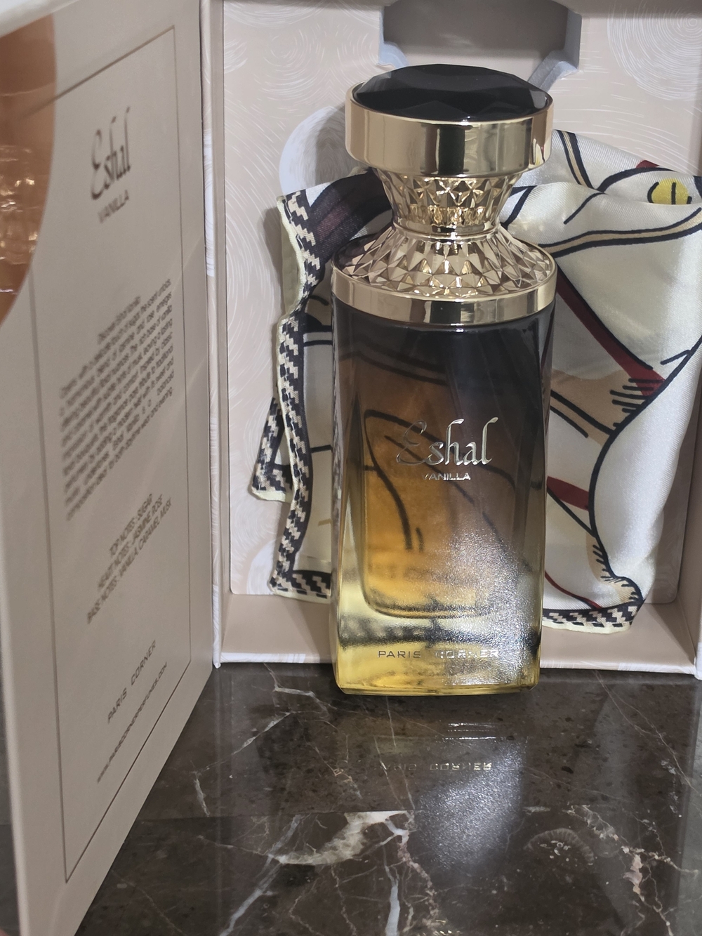 ESHAL Vanilla Women’s - Gold/Brown Paris Corner 100 ML SPRAY New